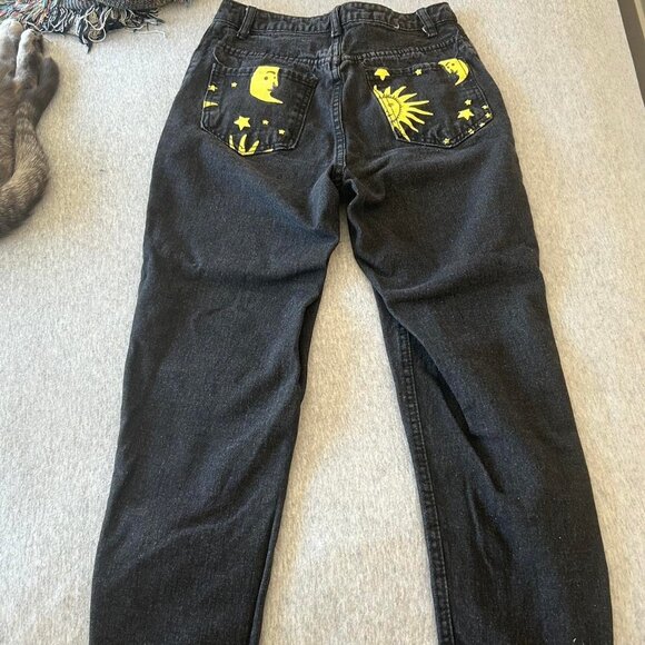 Unique Sun Moon and Stars Jeans - Picture 5 of 5